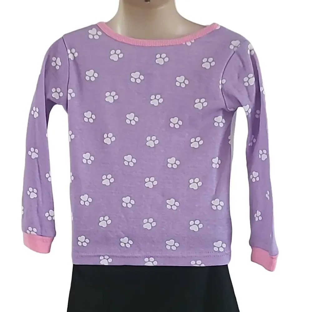 Paw Patrol Toddler Girls Long Sleeve Pajama Shirt - Size 3T